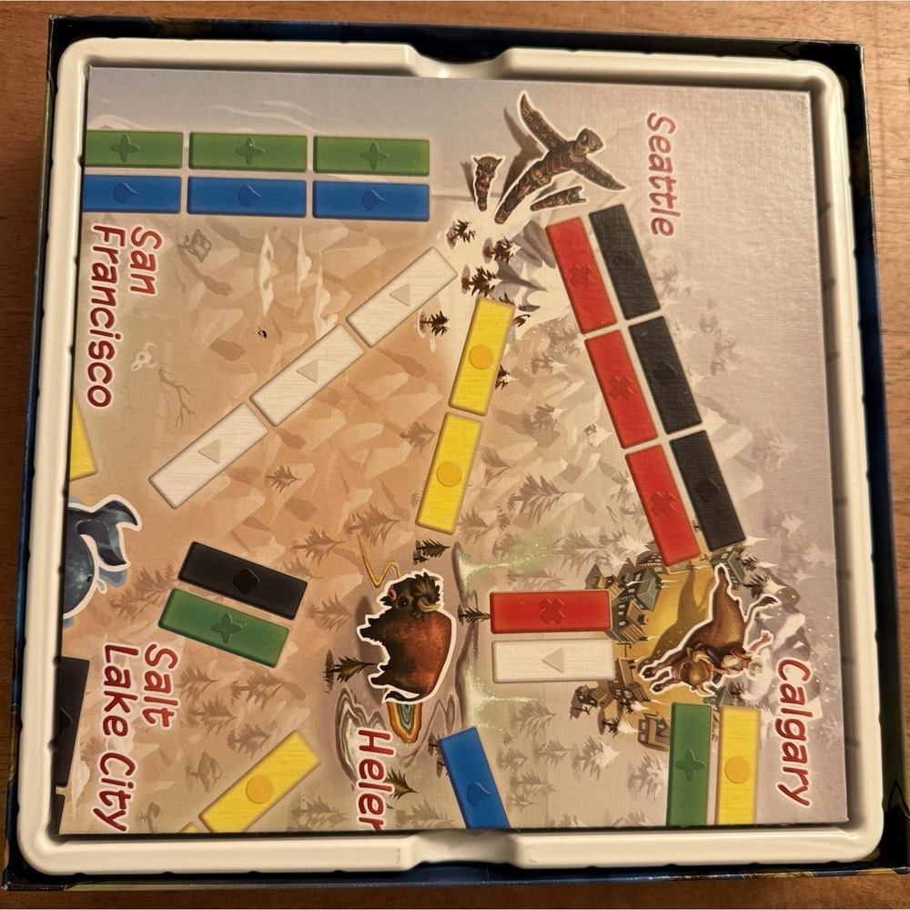 Ticket to Ride: First Journey Board Game- Days‎ Of Wonder COMPLETE - Picture 3 of 4